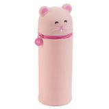 Penál se zipem Little Pets - Křeček, růžový - Penály a pouzdra Penál se zipem Little Pets - Křeček, růžový