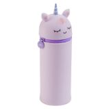 Penál se zipem Little Pets - Jednorožec, sv. fialový - Penály a pouzdra Penál se zipem Little Pets - Jednorožec, sv. fialový