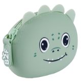 Peněženka se zipem Puppies to go - Dinosaurus, mentolová Peněženka se zipem Puppies to go - Dinosaurus, mentolová