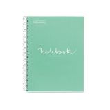 Miquelrius poznámkový blok Emotions A4, 90 g - tečky mentolový Miquelrius poznámkový blok Emotions A4, 90 g - tečky mentolový
