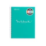 Miquelrius poznámkový blok Emotions A4, 90 g - linkovaný tyrkysový Miquelrius poznámkový blok Emotions A4, 90 g - linkovaný tyrkysový