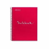MIQUELRIUS poznámkový blok Emotions, A4, 80 listů, 90g, linkovaný, karton, červený