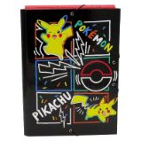 Pokémon desky s klopou A4 (Colourful edice) - Školní desky a boxy Pokémon A4 desky s klopou Colourful edice