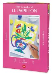 Malování podle čísel A4 - Motýl - Kreativní sady a materiály Malování podle čísel A4 - Motýl