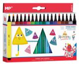 Popisovače Jumbo Trikids 18ks - Zvýrazňovače a popisovače do školy Popisovače Jumbo Trikids 18ks