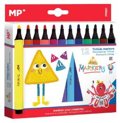 Popisovače Jumbo Trikids 12ks - Zvýrazňovače, popisovače Popisovače Jumbo Trikids 12ks
