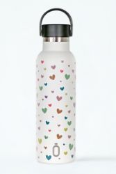 Termoláhev 600 ml Hearts Cream