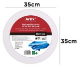 Plátno v rámu kulaté 35cm - Plátna Plátno v rámu kulaté 35cm