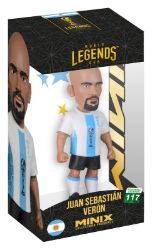 MINIX Football Legends: World Cup Legends Argentina - Juan Sebastián Verón #117 - Figurky a hrací sety MINIX Football Legends: World Cup Legends Argentina - Juan Sebastián Verón #117