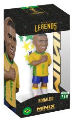MINIX Football Legends: World Cup Legends Brazil - Ronaldo #118 - Figurky a hrací sety MINIX Football Legends: World Cup Legends Brazil - Ronaldo #118