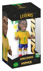 MINIX Football Legends: World Cup Legends Brazil - Ronaldhinho #120 - Figurky a hrací sety MINIX Football Legends: World Cup Legends Brazil - Ronaldhinho #120