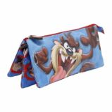 Looney Tunes Penál 3 kapsy - Tasmanian Devil - Penály a pouzdra Looney Tunes Penál 3 kapsy - Tasmanian Devil