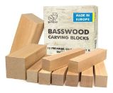 Sada lipových řezbářských bloků - 10 kusů - Kreativní sady a materiály Sada lipových řezbářských bloků - 10 kusů