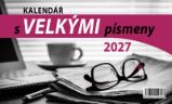 Kalendář 2027 stolní: KALENDÁŘ S VELKÝMI PÍSMENY Kalendář 2027 stolní: KALENDÁŘ S VELKÝMI PÍSMENY