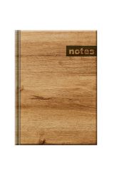 Notes Dřevo/tmavé - Bloky a zápisníky do školy Notes Dřevo/tmavé