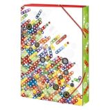 Box na sešity A4 Segments - Školní desky a boxy Box na sešity A4 Segments