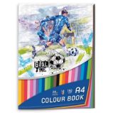 Blok barevných papírů A4 Goal Time