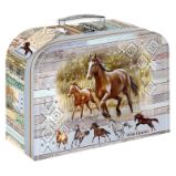 Školní kufřík vel. 35 Wild horses - Kufříky Školní kufřík vel. 35 Wild horses
