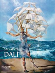 Kalendář 2026 Salvador Dalí, nástěnný, 42 x 56 cm Kalendář 2026 Salvador Dalí, nástěnný, 42 x 56 cm