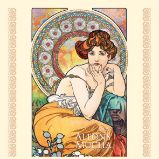 Kalendář 2026 Alfons Mucha, nástěnný, 33 x 33 cm - Nástěnné kalendáře Kalendář 2026 Alfons Mucha, nástěnný, 33 x 33 cm