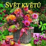 Kalendář 2027 nástěnný: SVĚT KVĚTŮ - Nástěnné kalendáře Kalendář 2027 nástěnný: SVĚT KVĚTŮ