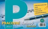Kalendář 2027 stolní: PRACOVNÍ DAŇOVÝ