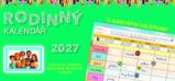 Kalendář 2027 stolní: RODINNÝ