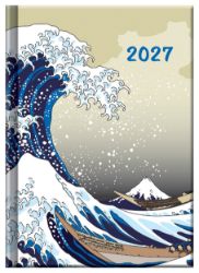 Praktik denní diář 2027 - VLNA (A6) - Diáře podle dnů Praktik denní diář 2027 - VLNA (A6)