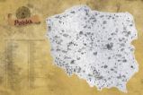 Stírací mapa Polska Deluxe - stříbrná - Stírací a nástěnné mapy Stírací mapa Polsko, stříbrná Deluxe XL e1