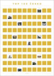 Stírací plakát TOP 100 Česko Stírací plakát TOP 100 Česko