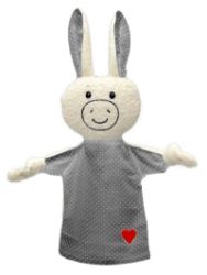 Oslík - froté maňásek, 36cm - Hračky Oslík - froté maňásek, 36cm