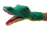 Maňásek klapací - Krokodýl 38 cm - Plyšové hračky Maňásek klapací - Krokodýl 38 cm