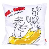 Bob a Bobek Polštář 30 x 30 cm - hop - Pro fanoušky Bob a Bobek Polštář 30 x 30 cm - hop