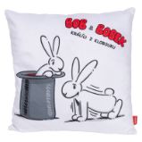 Bob a Bobek Polštář 30 x 30 cm - cvičit