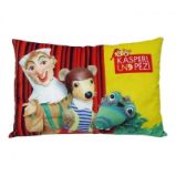 Kasperl & Pezi: Polštář 45x30 cm - Kasperl a Pezi / divadlo - Home deco Kasperl & Pezi: Polštář 45x30 cm - Kasperl a Pezi / divadlo