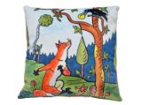 Polštář Josef Lada Liška a sýr 30x30cm - Josef Lada - Home deco Polštář Josef Lada Liška a sýr 30x30cm