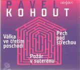 Válka ve třetím poschodí, Pech pod střechou, Požár v suterénu - 2CD - audiokniha - Jelena Mašínová,Pavel Kohout,Pavel Kohout - Audioknihy - pro děti 2CD Válka ve třetím poschodí