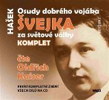 Osudy dobrého vojáka Švejka za světové války KOMPLET - 4 CD (Čte Oldřich Kaiser) - audiokn Osudy dobrého vojáka Švejka za světové války KOMPLET - 4 CD (Čte Oldřich Kaiser) - audiokn