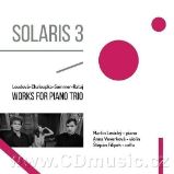 CD Loudová, Chaloupka, Sommer, Rataj - Solaris 3 - Works for Piano Trios - audiokniha CD Loudová, Chaloupka, Sommer, Rataj - Solaris 3 - Works for Piano Trios - audiokniha