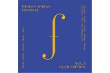 CD - Prague Spring Festival Vol. 1 Gold Edition
