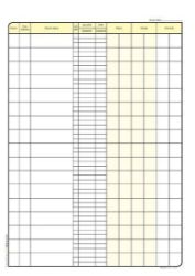 Pokladní kniha, A4, 48 listů - Kancelářské potřeby Pokladní kniha, A4, 48 listů