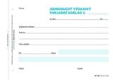 Výdajový doklad jednoduchý, A6, 100 listů Výdajový doklad jednoduchý, A6, 100 listů