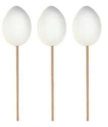 Vajíčka z buničiny k nazdobení - zápich 6 cm+ špejle (12 ks) - Výtvarné potřeby Vajíčka z buničiny k nazdobení - zápich 6 cm+ špejle (12 ks)