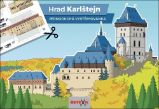 Hrad Karlštejn - Jednoduchá vystřihovánka - Vystřihovánky pro děti Hrad Karlštejn - Jednoduchá vystřihovánka