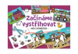 Začínáme vystřihovat - Můj domeček - Omalovánky pro děti Začínáme vystřihovat - Můj domeček