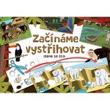 Začínáme vystřihovat - Jdeme do ZOO - Omalovánky pro děti Začínáme vystřihovat - Jdeme do ZOO