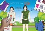 Modelka Lisa - Jednoduchá vystřihovánka Modelka Lisa - Jednoduchá vystřihovánka