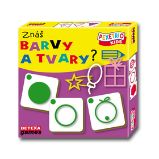 Pexetrio Kids - Znáš barvy a tvary? - Karetní hry Pexeso Pexetrio Kids - Znáš barvy a tvary?