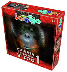 LOTOTRIO Zvířátka v ZOO 1 - Didaktické pomůcky LOTOTRIO Zvířátka v ZOO 1
