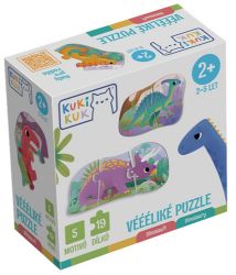 KukiKuk Véééliké puzzle Dinosauři KukiKuk Véééliké puzzle Dinosauři